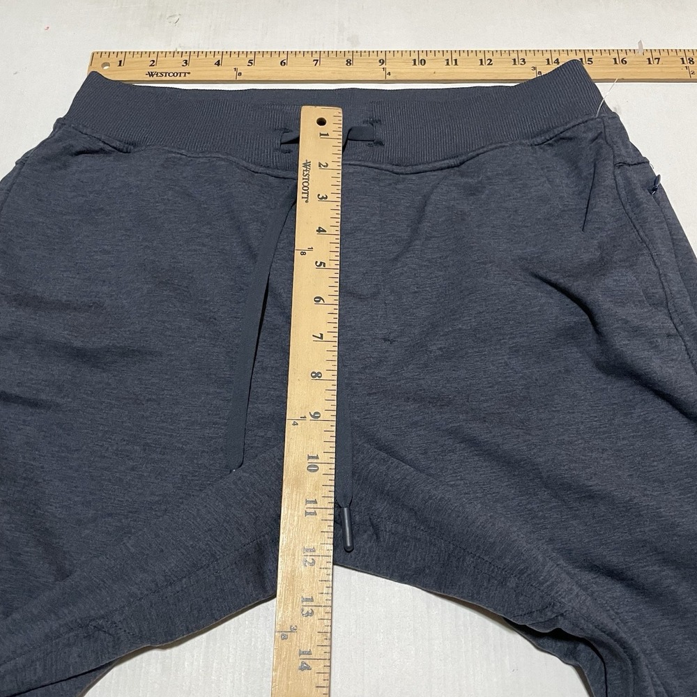 NWOT Bird Dogs Medium Lined Jogger Sweatpants Athletic Gym Blue Gray Tapered - Picture 5 of 6